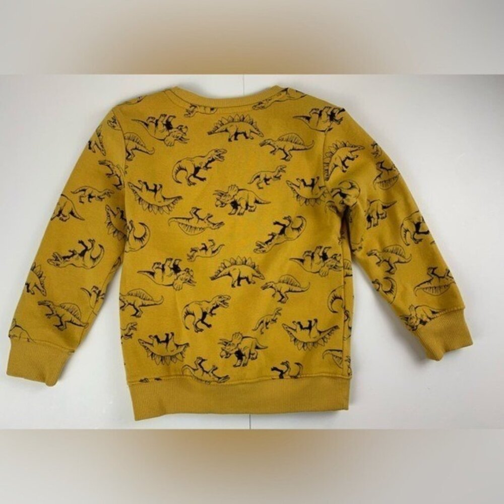 Dinosaur‎ Bundle Maximus Rex Crewneck Sweatshirts Sz 7 & Jurassic World Backpack - Picture 3 of 12